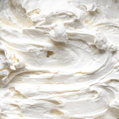 eggless swiss meringue frosting.